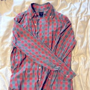 J Crew men’s small button up dress shirt